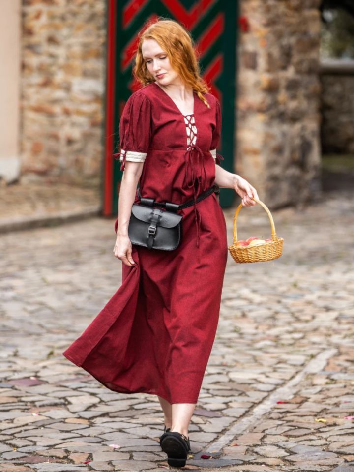 Sommerkleid rot S 4