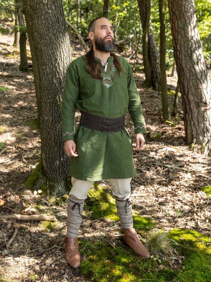 Wikingertunika Fenrir grün 4