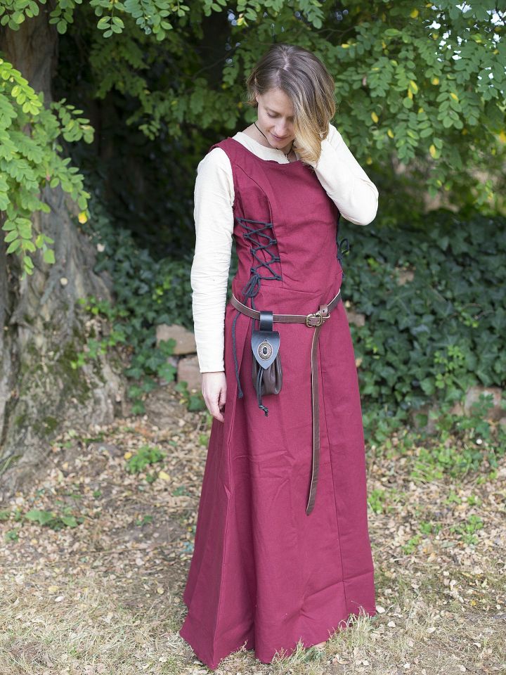 Ärmelloses Trägerkleid Uma rot L 4