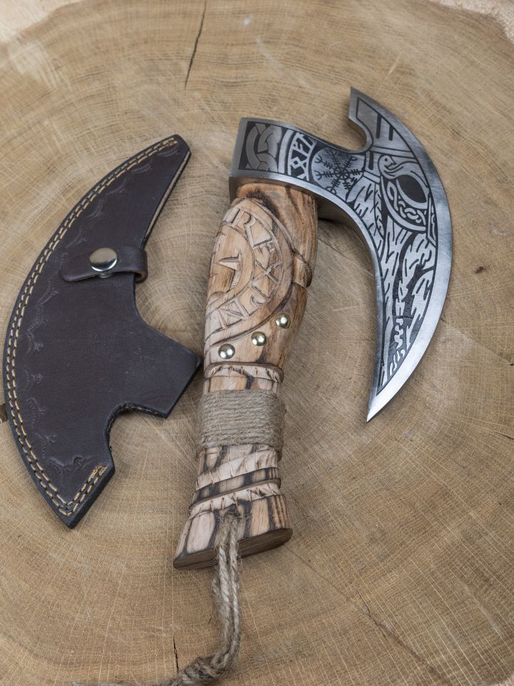 Wikinger Pizza-Axt Odin 4