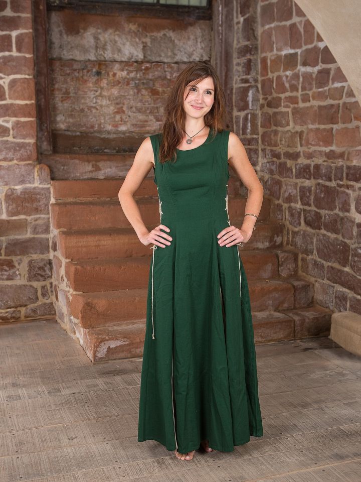 Ärmelloses Kleid grün M 4