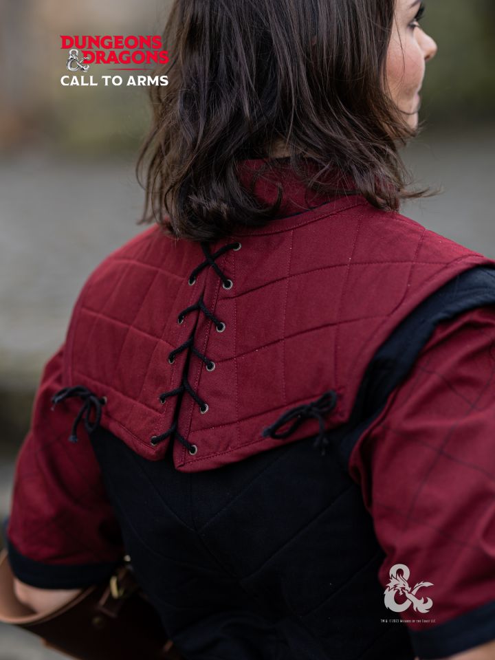 D&D Kämpfer Kragen bordeaux 4