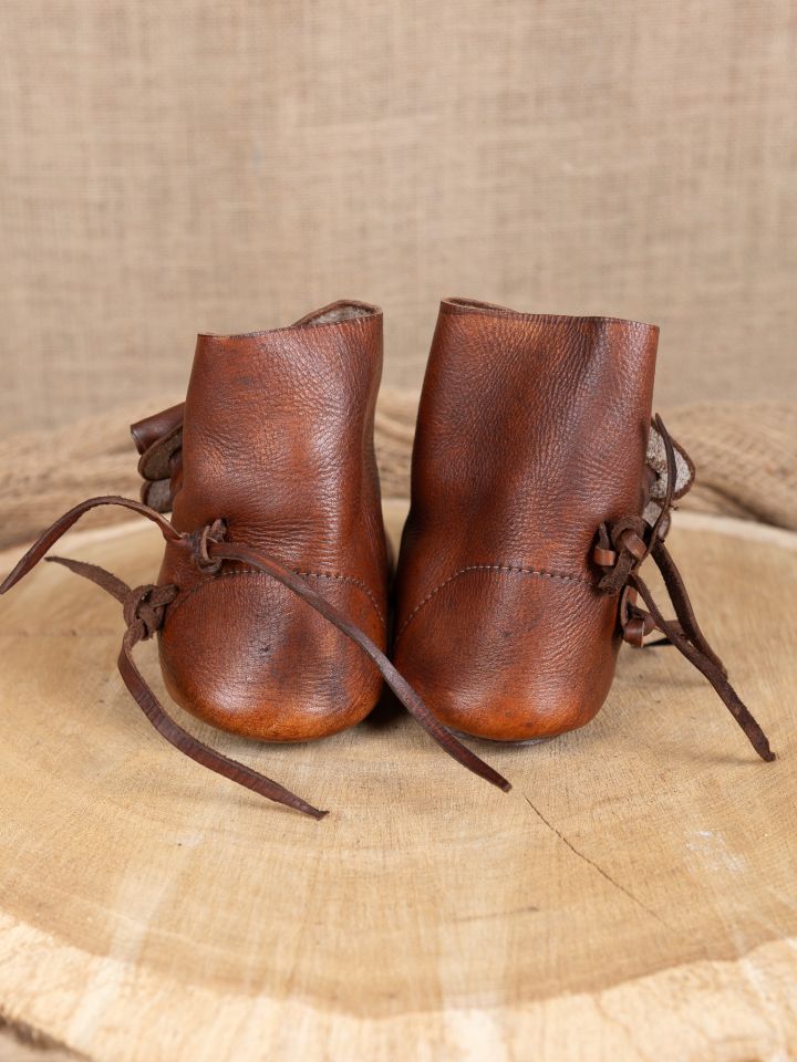 Wikingerschuhe Jorvik wendegenäht braun 4