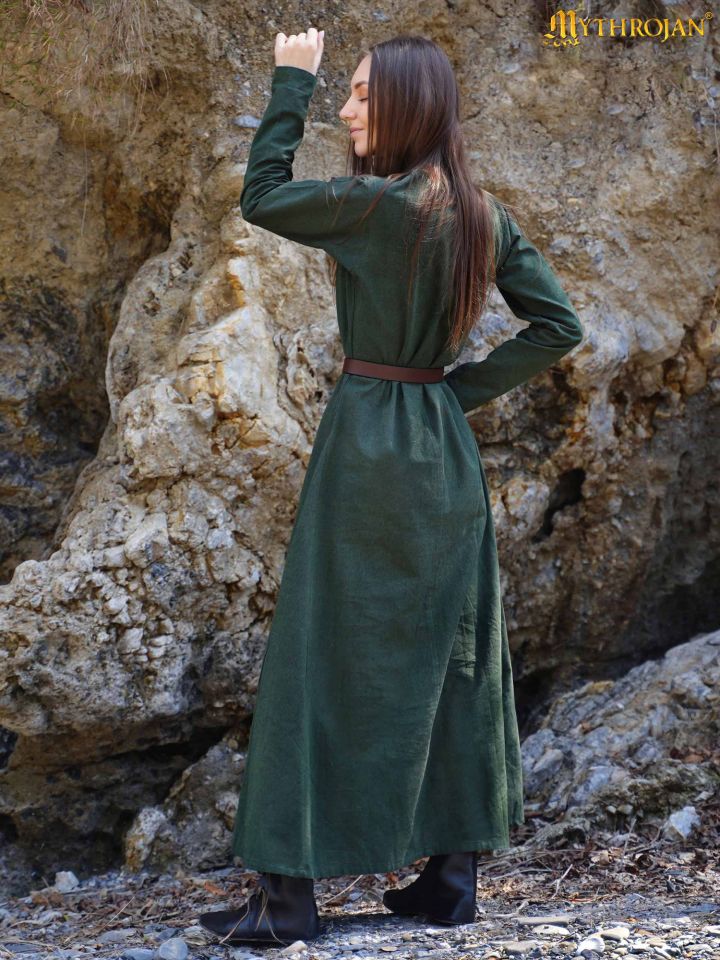 Mittelalterkleid Athena grün 4