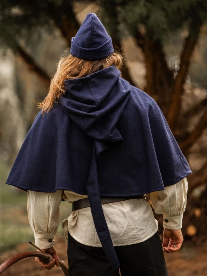 Hut - Robin Hood (Wolle) blau 4