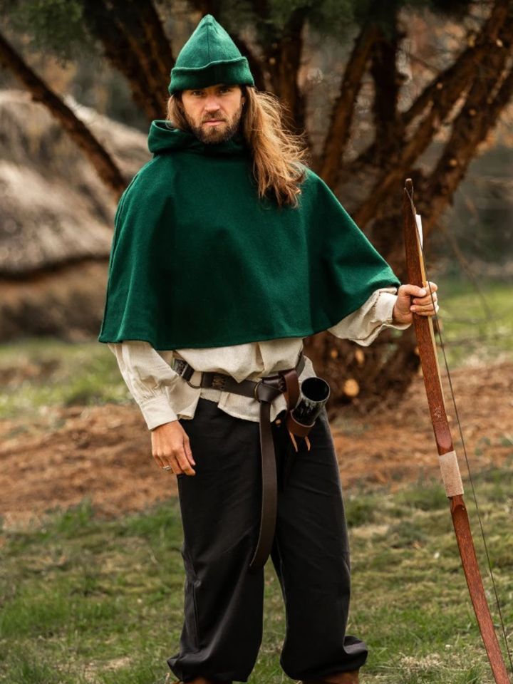 Hut - Robin Hood (Wolle) grün 4