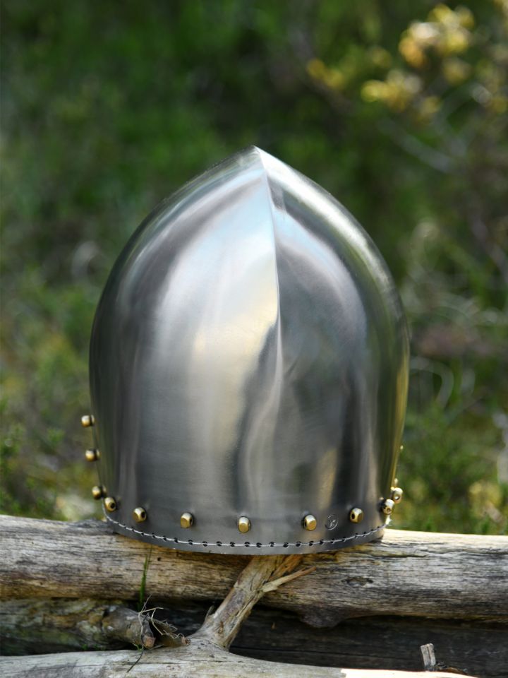 Deutsche Beckenhaube mit Visier, schaukampftauglich 4