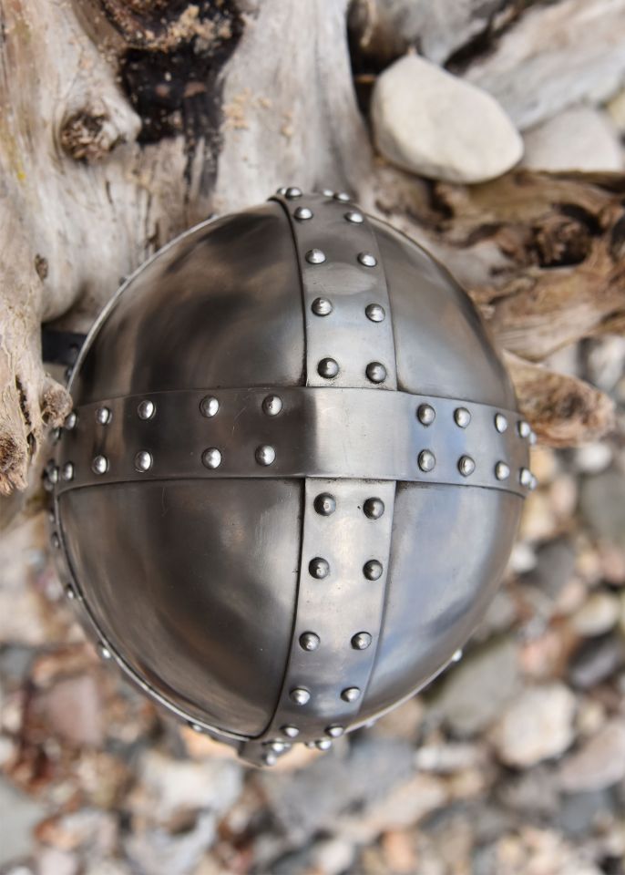 Normannischer Spangenhelm Größe L 4