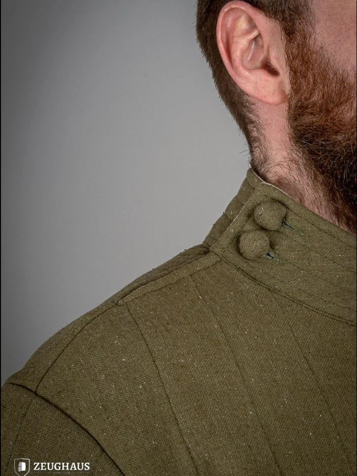 Infanterie Gambeson grün 4