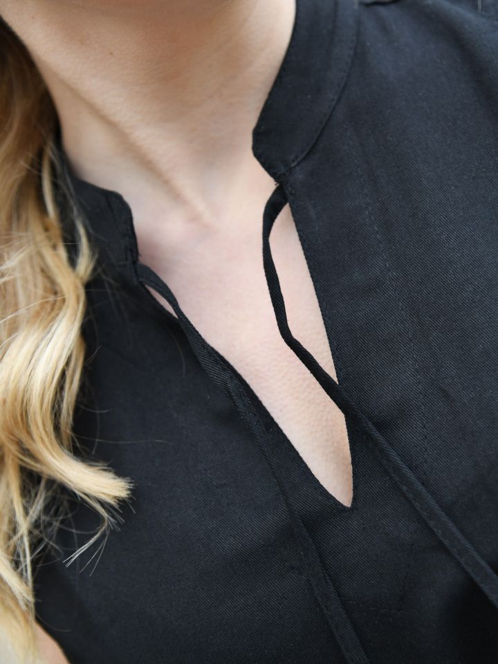 Ärmellose Bluse Levke schwarz L 5