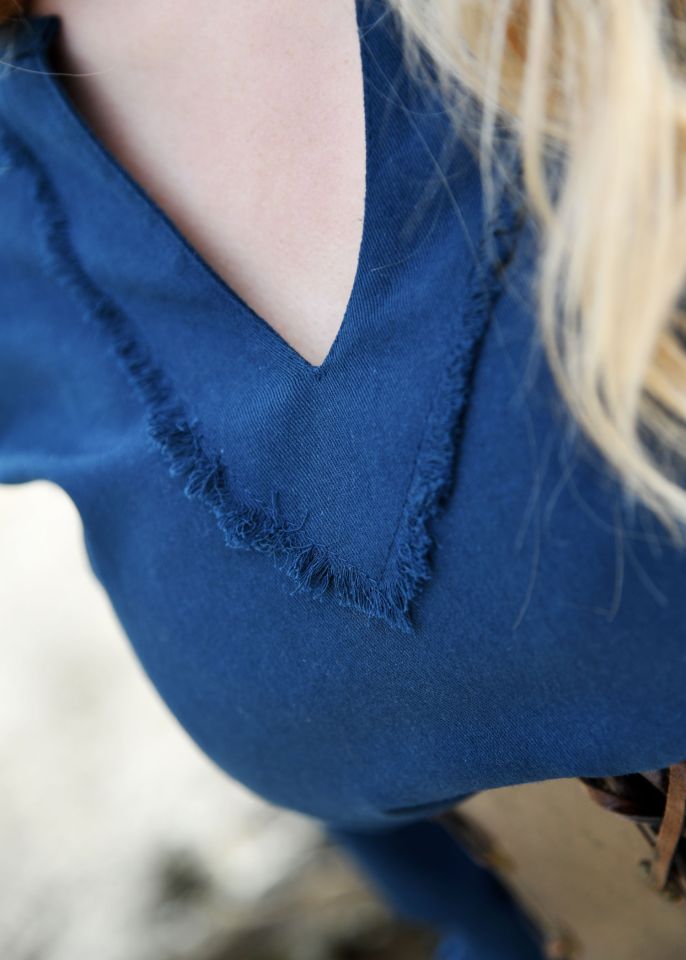 Frauentunika Ylva in blau S 5