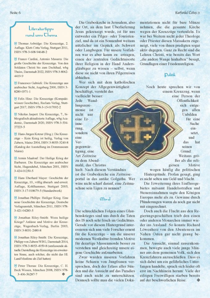 Karfunkel Codex Nr. 21 "Kreuzzüge" 5