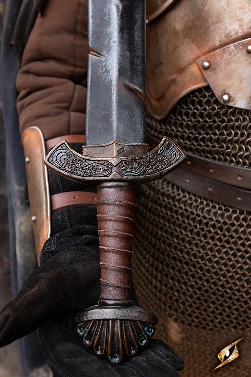Battleworn Wikingerschwert 100 cm - LARP 5