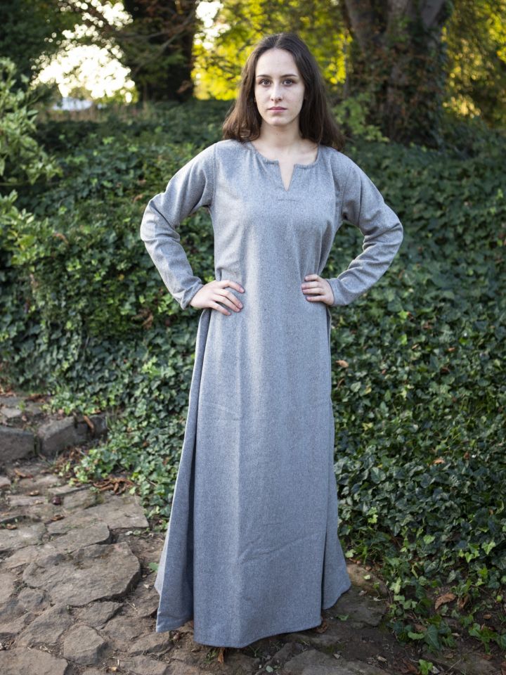 Kleid Wilma hellgrau XXL 5