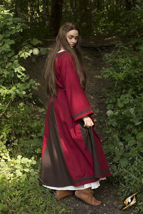 Kleid Astrid rot-braun XXL/XXXL 5