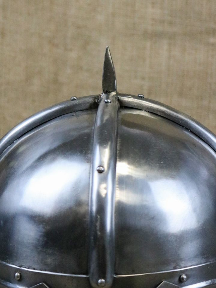 Gjermundbu-Helm, Wikinger Brillenhelm mit Kettenbrünne 5
