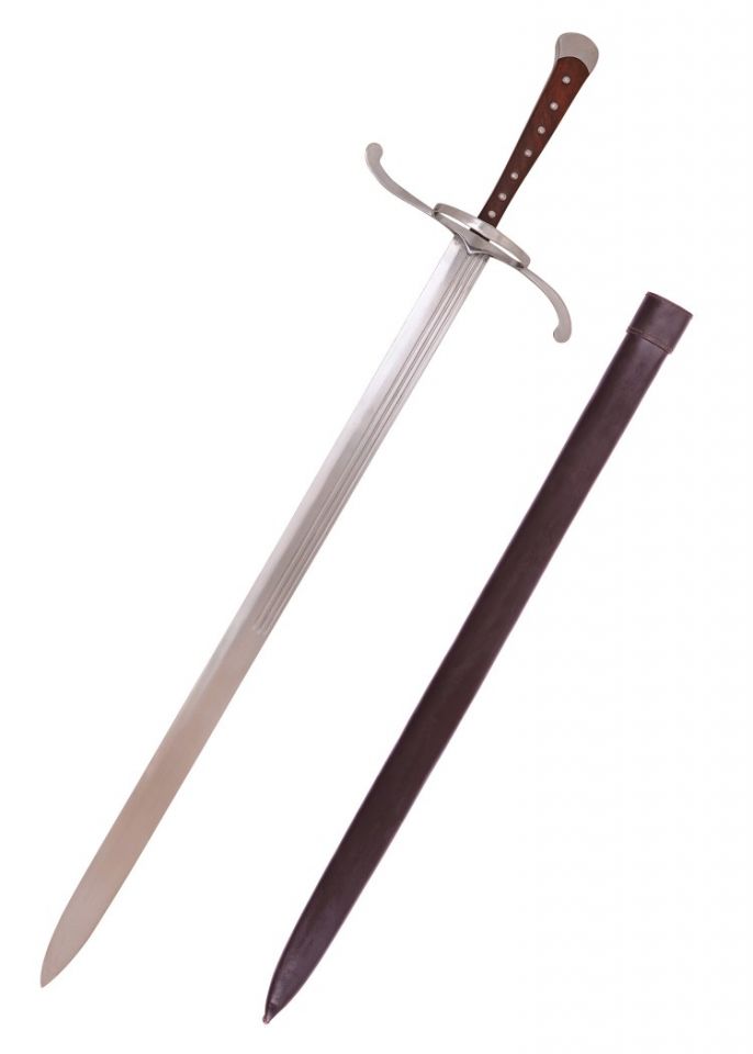 Langes Messer mit Lederscheide 5