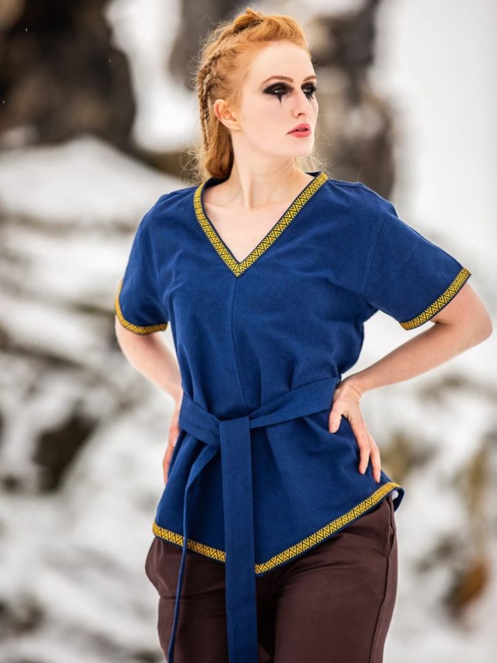 Wikingertunika Matilda blau XXL 5