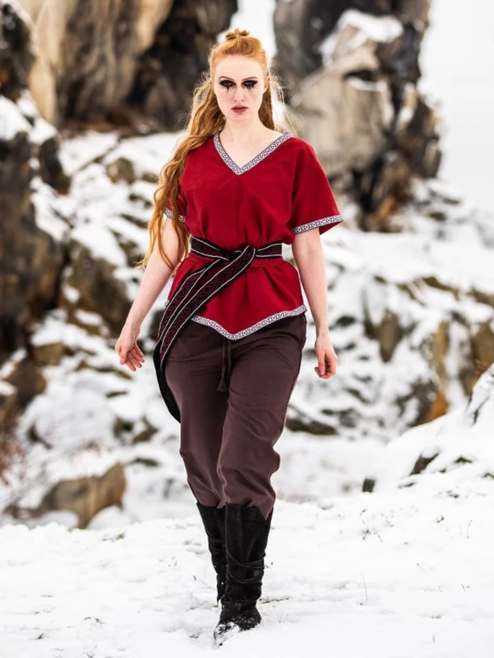 Wikingertunika Matilda rot 5