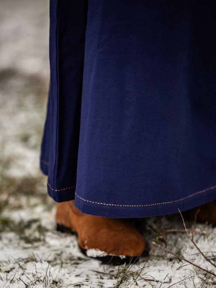 Wikingerkleid Aslaug blau 6
