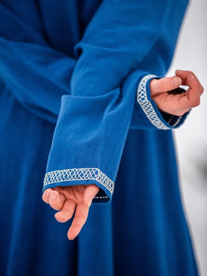 Wikingerkleid Brigida blau L 6