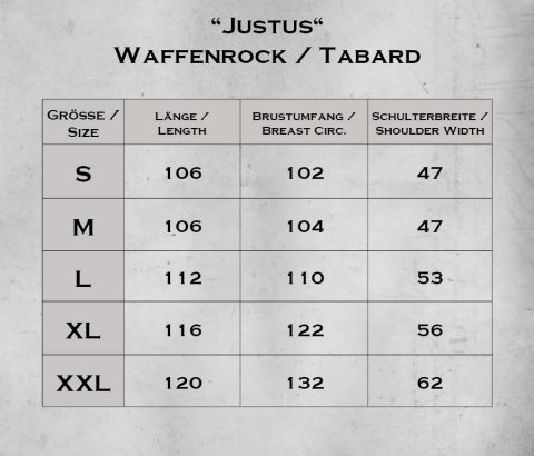 Waffenrock Justus braun XXL 6