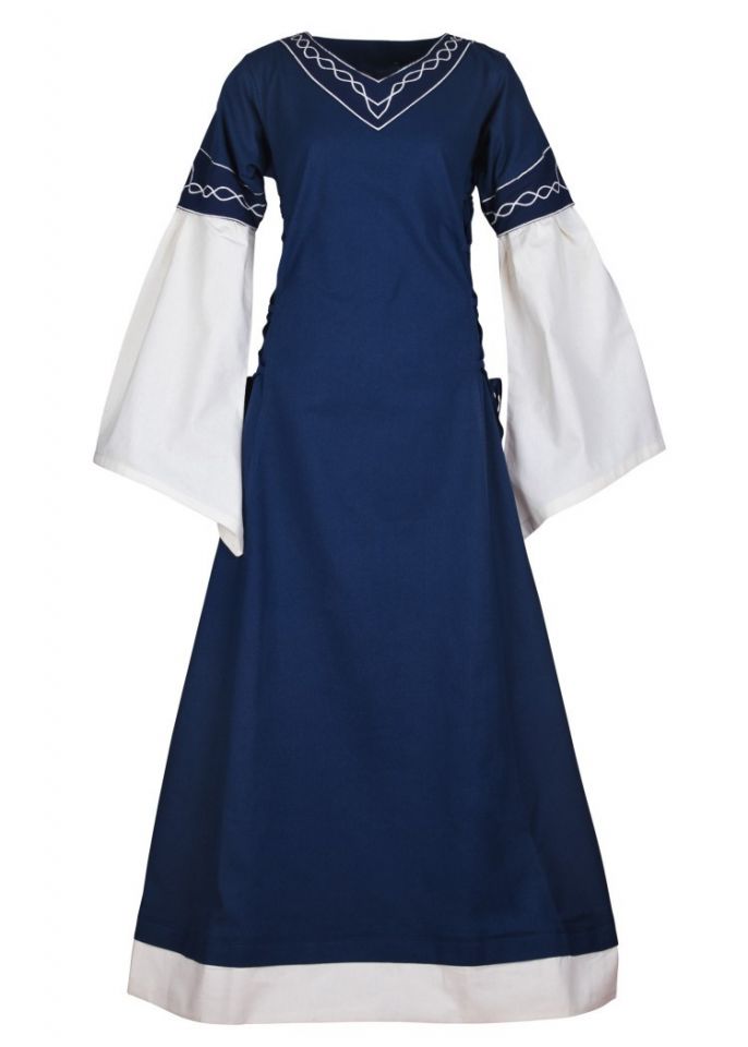 Kleid Agatha blau S 7