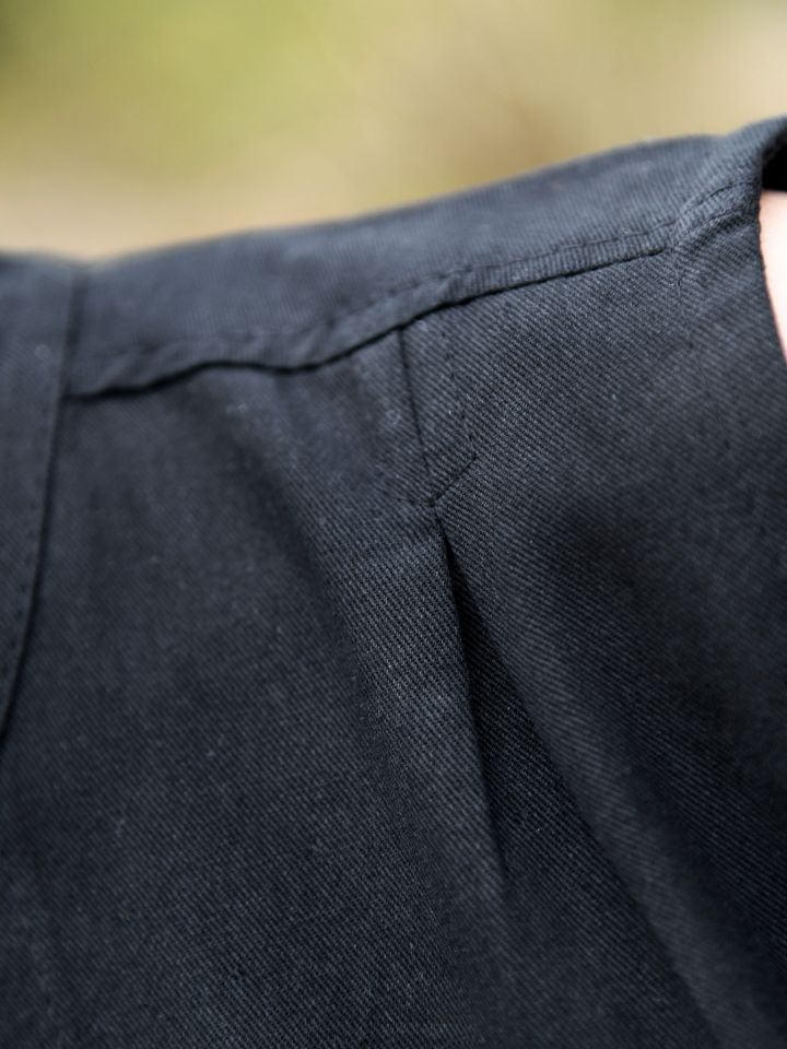 Ärmellose Bluse Levke schwarz L 7