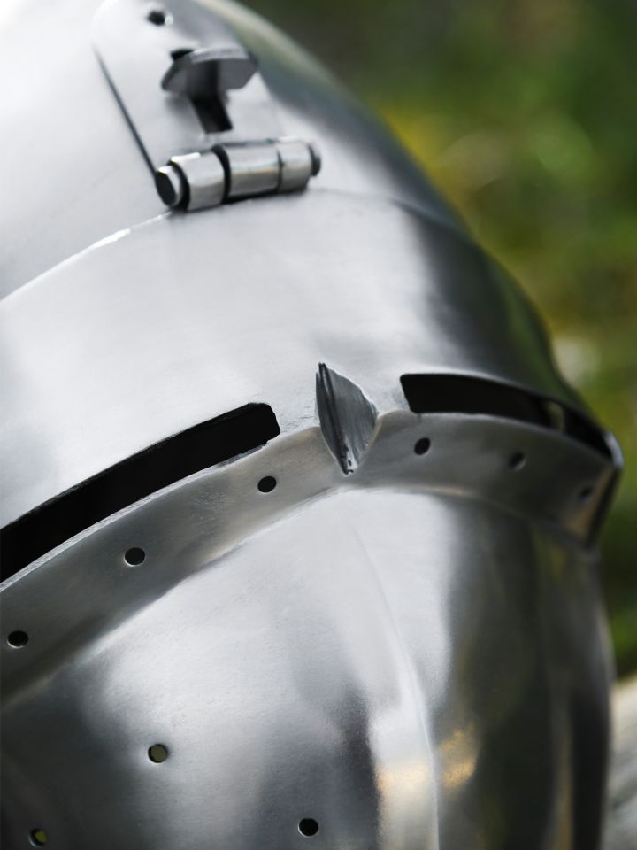 Deutsche Beckenhaube mit Visier, schaukampftauglich 7
