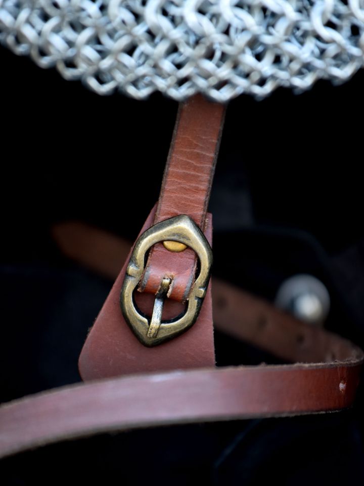 Wikinger Brillenhelm mit Kettenbrünne 8