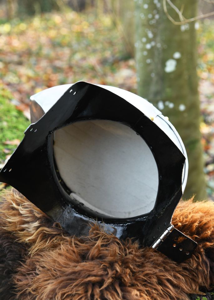 Deutscher Stechhelm 1,6 mm Stahl 8