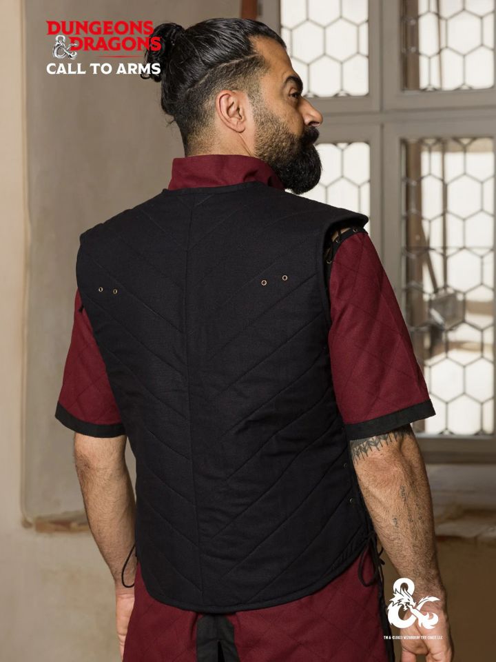D&D Kämpfer Weste schwarz XL 8