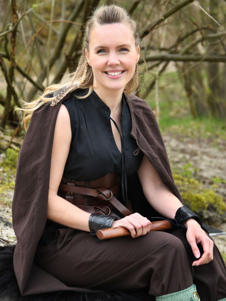 Ärmellose Bluse Levke schwarz L 9