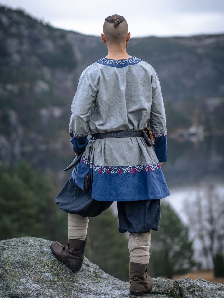 Wikingertunika Freydis Grau Unisex 9