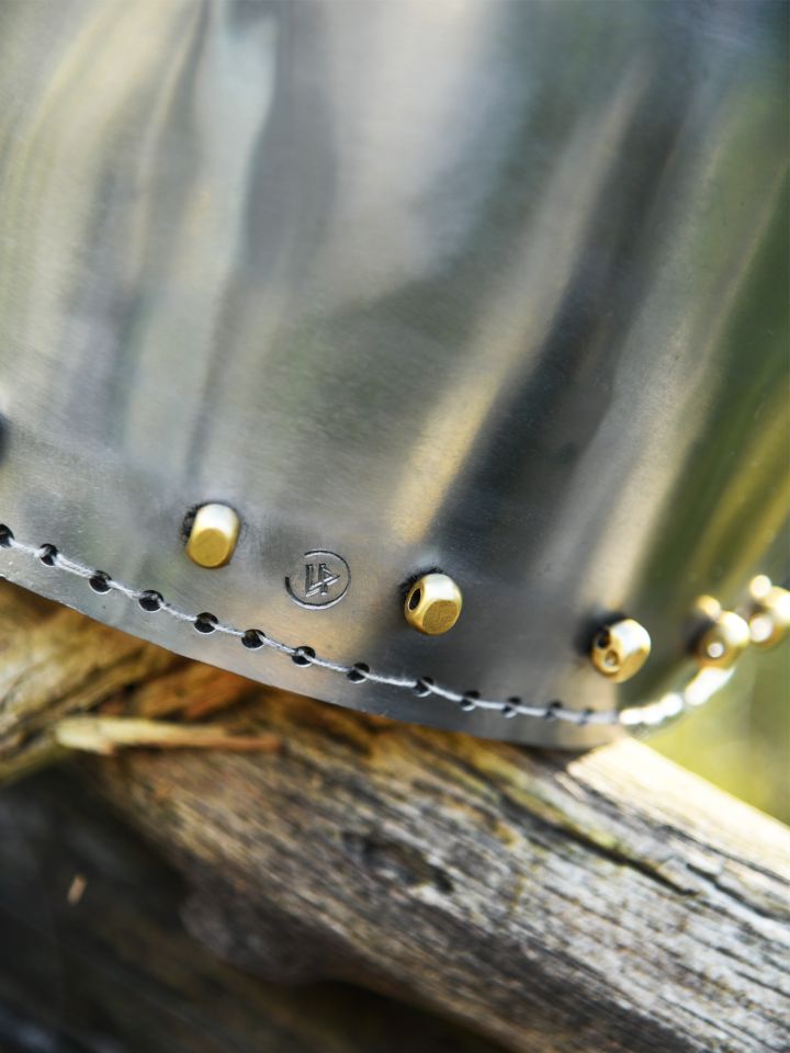 Deutsche Beckenhaube mit Visier, schaukampftauglich 9