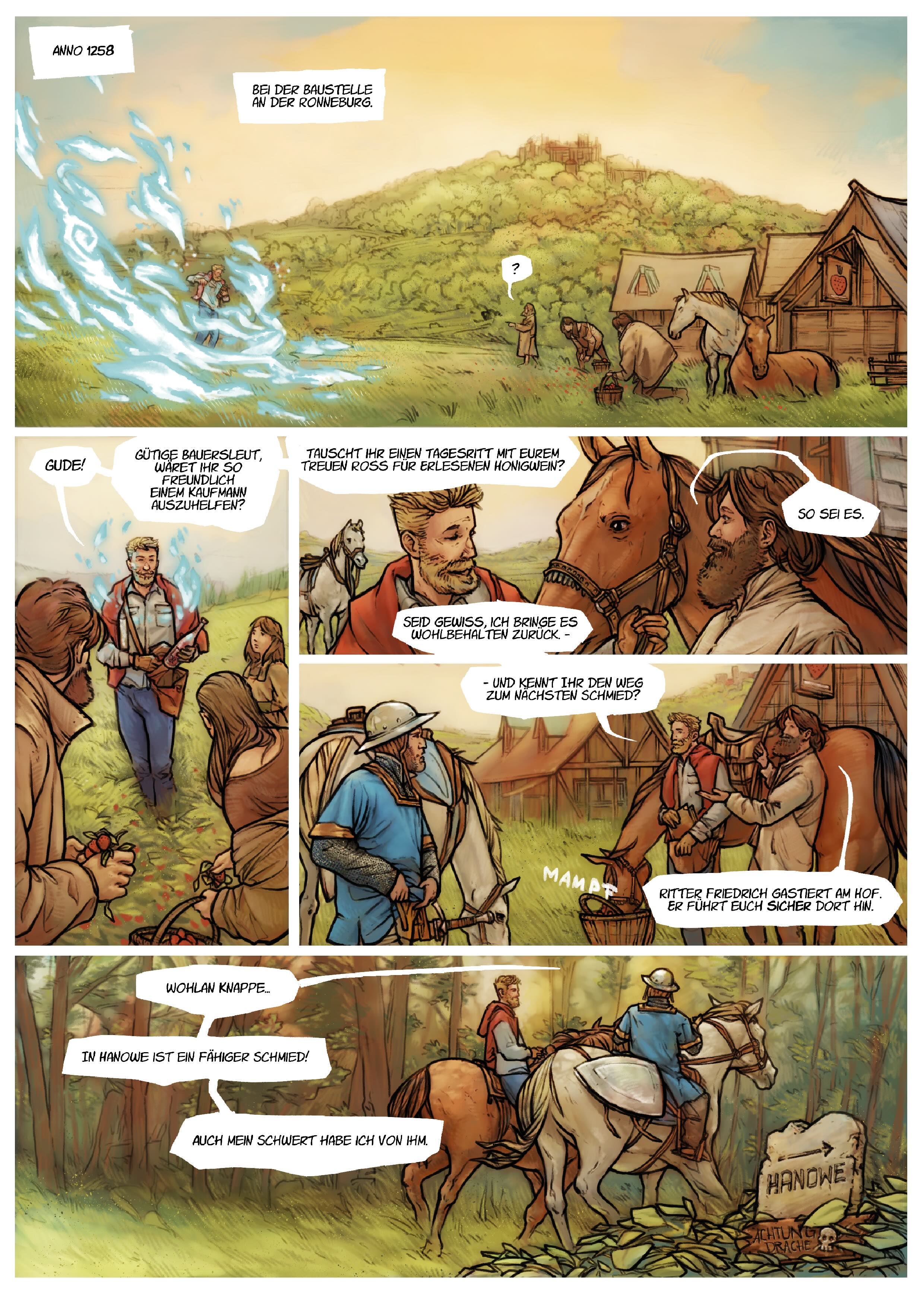 Ritterladen Comic Seite 3